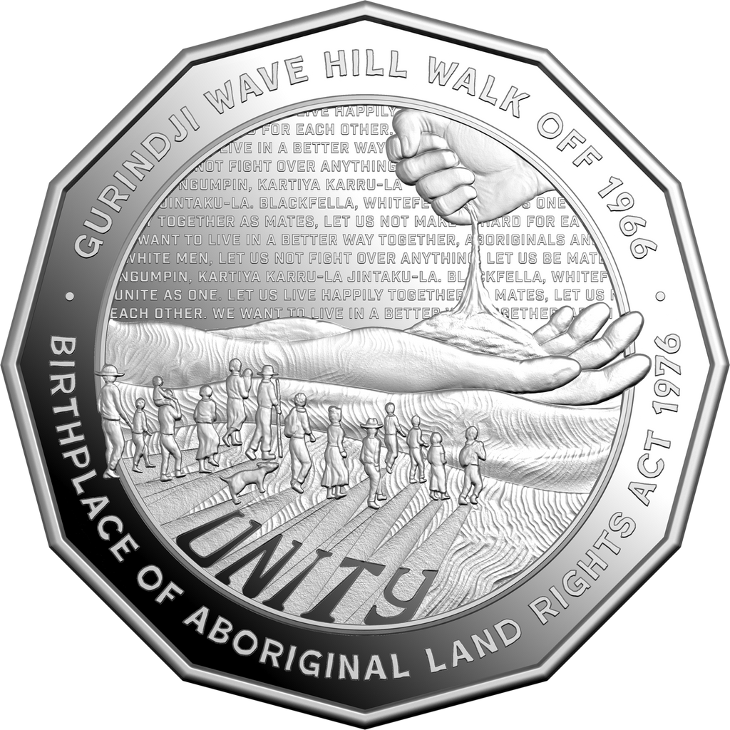 2026 50c Silver Proof Coin – Unity: Wave Hill Walk Off 60th and Aboriginal Land Rights 50th Anniversaries