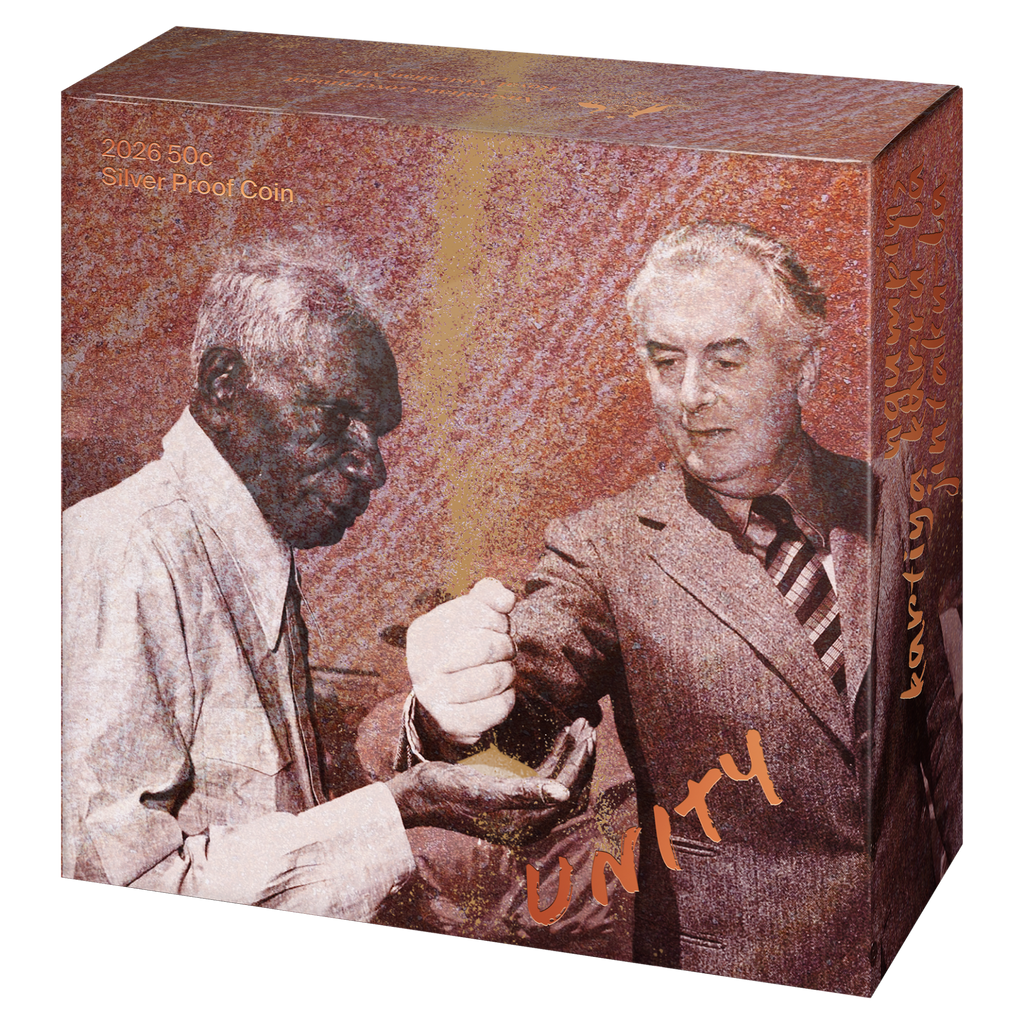 2026 50c Silver Proof Coin – Unity: Wave Hill Walk Off 60th and Aboriginal Land Rights 50th Anniversaries