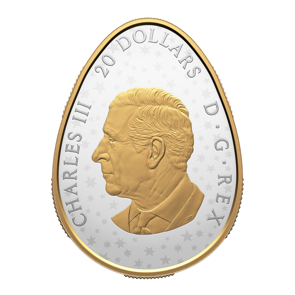 2026 Royal Canadian Mint National Ballet of Canada 75th Anniversary 1oz Silver Proof Egg Shaped Coin