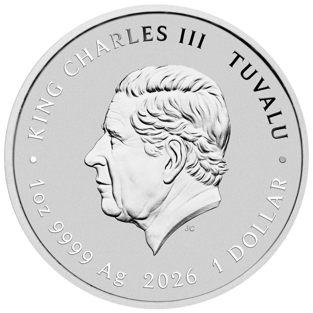 40 Years of Top Gun 2026 1oz Silver Coloured Coin