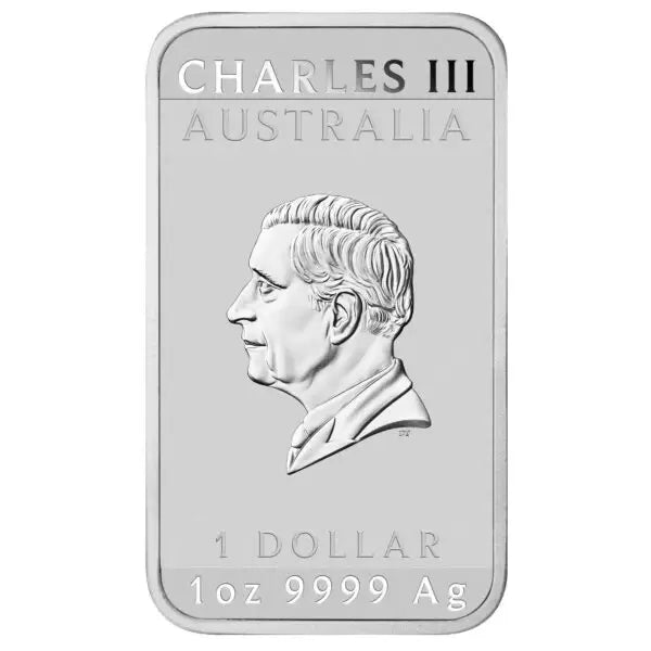 2026 Perth Mint Silver Dragon Rectangular Coin 1oz (Available on Backorder)