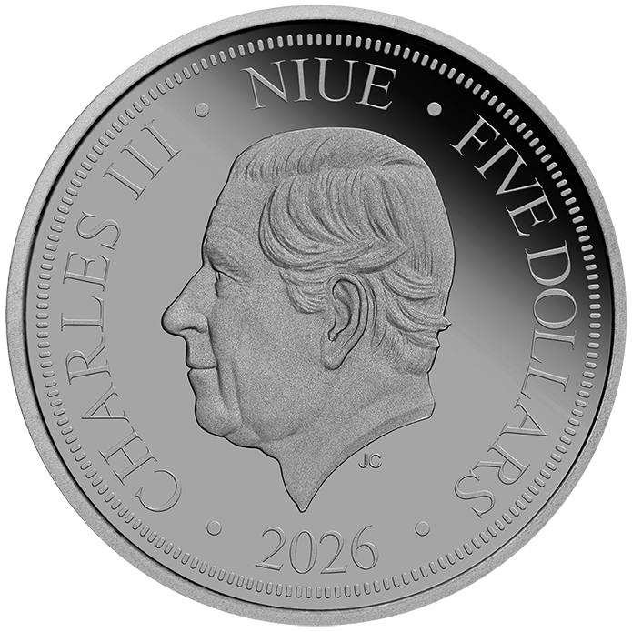 Australia’s Dark Bees 2026 Lucifer Bee 2 oz Black Proof Silver Coin