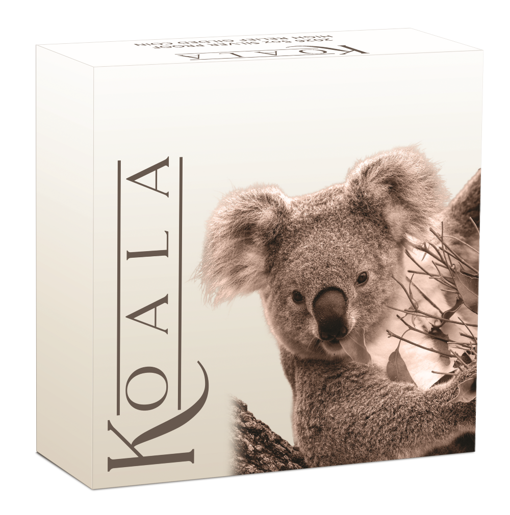 Australian Koala 2026 5oz Silver Proof High Relief Gilded Coin