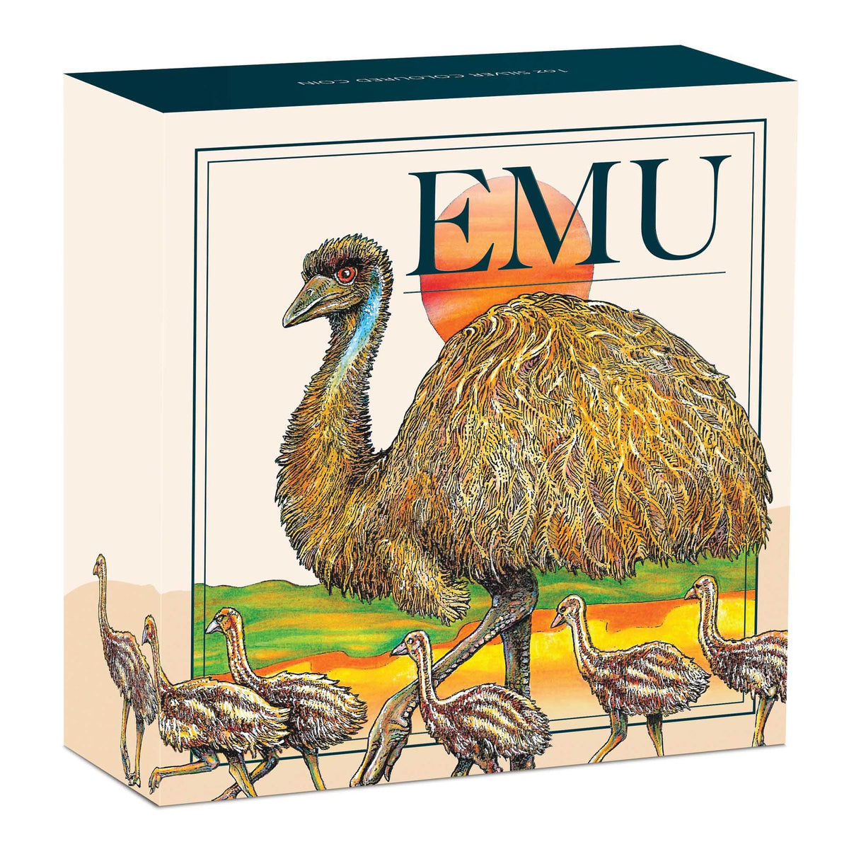 Australian Emu 2026 1 oz Silver Coloured Coin