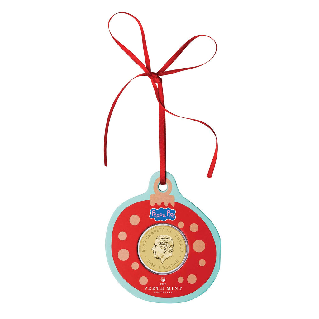 Peppa Pig – Merry Christmas 2026 Collector Coin in Card