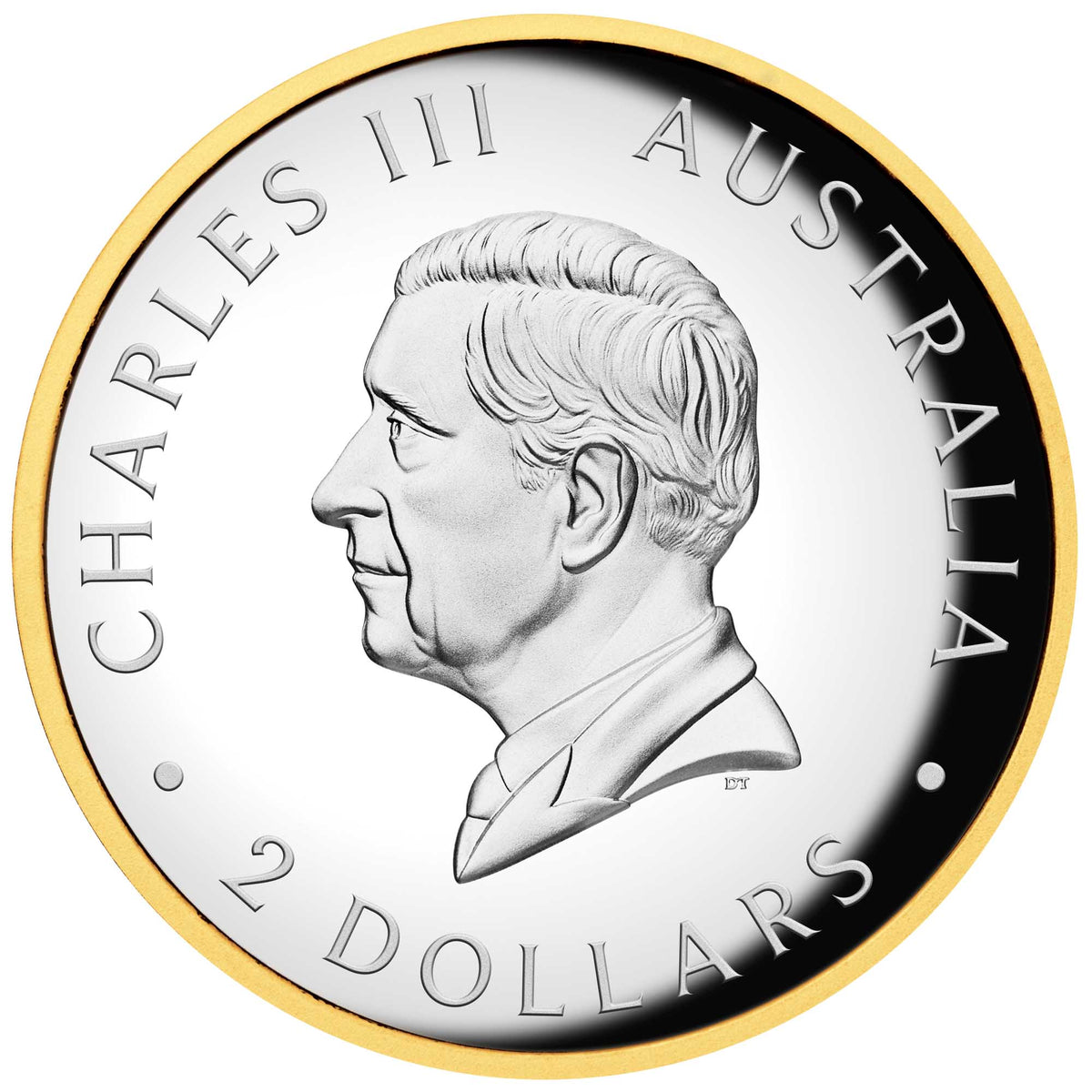 Australian Kookaburra 2026 2oz Silver Proof High Relief Gilded Coin