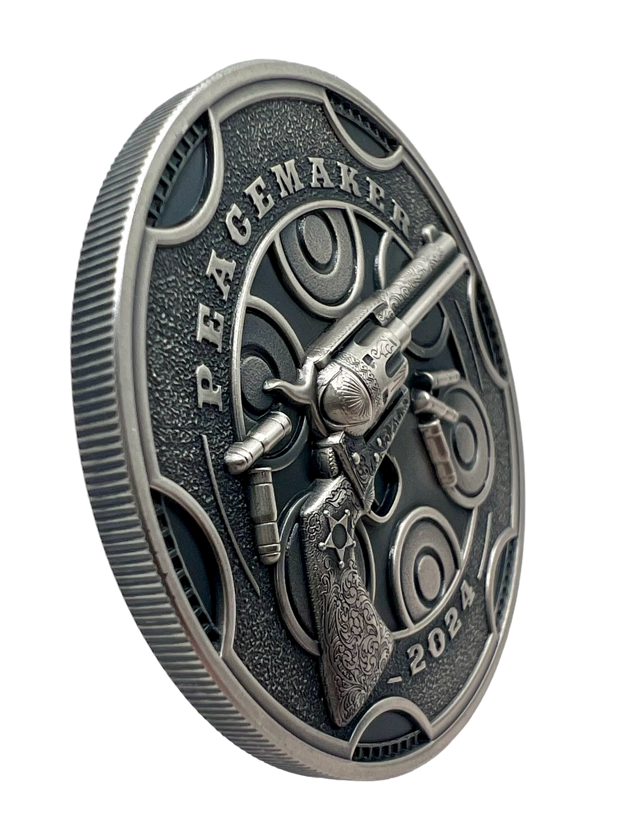 2024 Cameroon Peacemaker UHR 1 oz Silver Coin – NGC MS 70 Bullet Label