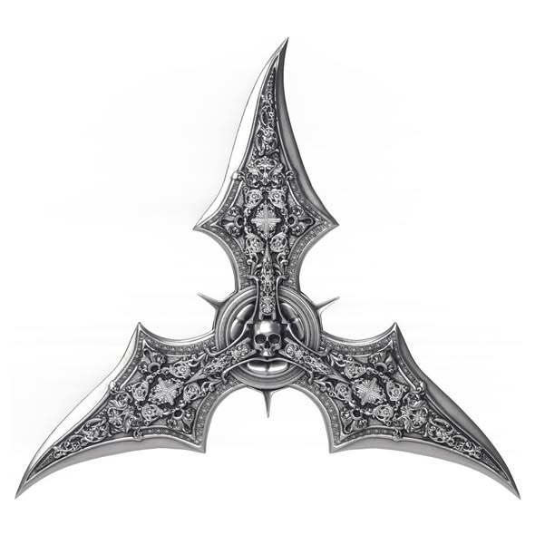 SHURIKEN Ninja 2oz Silver Coin – $20 Liberia 2026