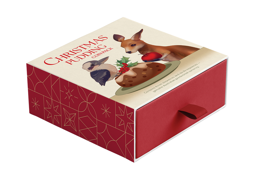 Christmas Pudding Pack – Genuine Australian Pre-Decimal Silver Coins