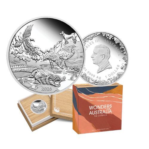 Wonders of Australia – The Outback 2026 1 oz Silver Proof Coin