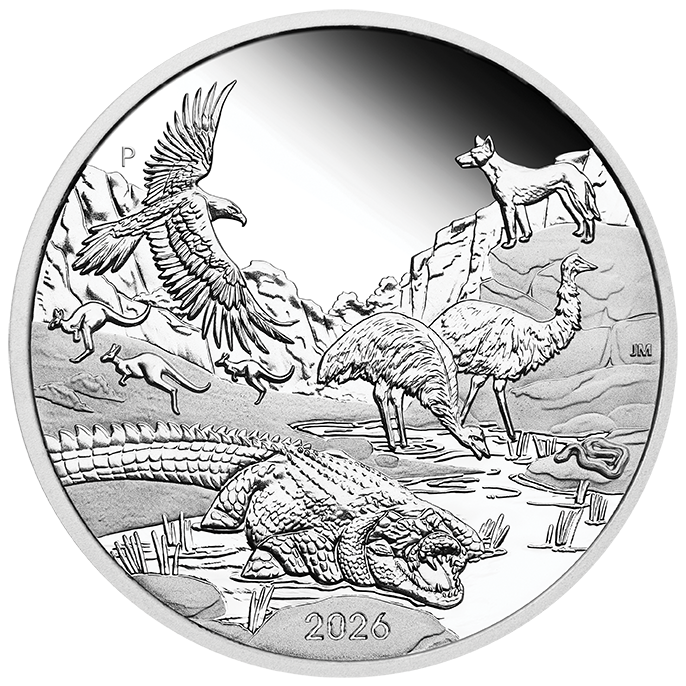 Wonders of Australia – The Outback 2026 1 oz Silver Proof Coin