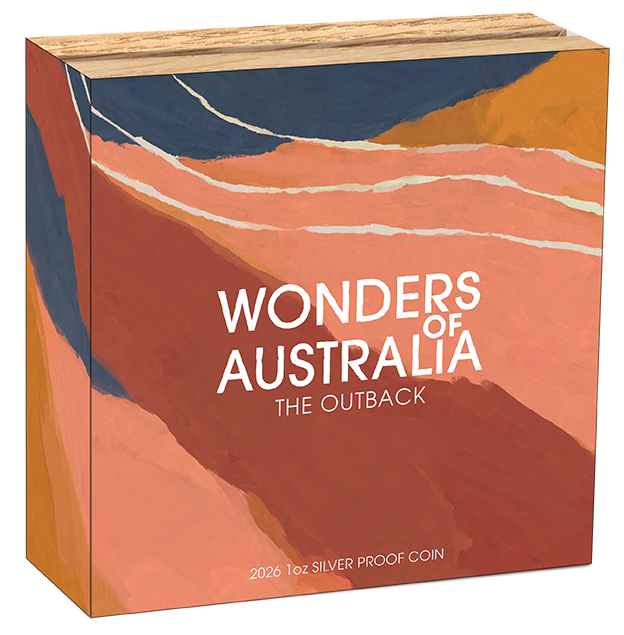 Wonders of Australia – The Outback 2026 1 oz Silver Proof Coin
