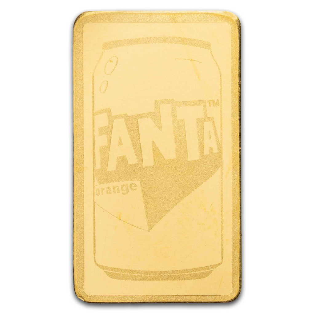 PAMP Orange Fanta 1g Gold Bar