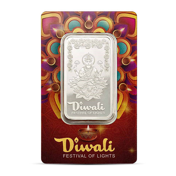2025 PAMP Suisse Diwali – Festival of Lights 1oz Silver Art Bar in Assay – 4,000 Mintage