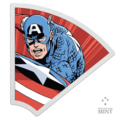 2023 Niue Marvel Avengers™ 60th Anniversary – Captain America™ 1oz Silver Proof Coin