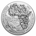 2023 Rwanda African Ounce – Nile Crocodile 1 oz Silver BU