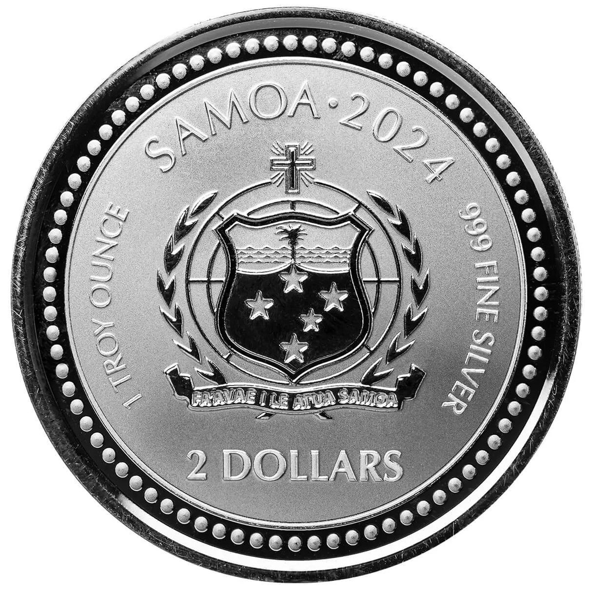 2024 $2 The Creator Scottsdale Mint 1oz Silver BU Coin