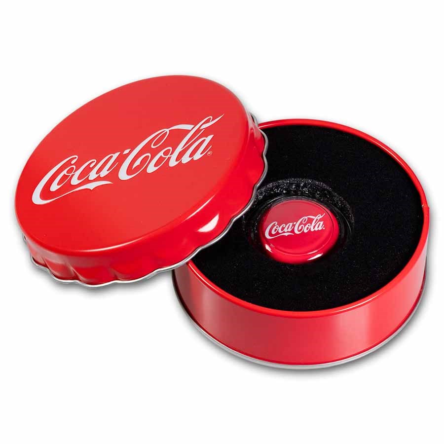2025 Niue 6g Silver Coca-Cola® Bottle Cap – Box & COA