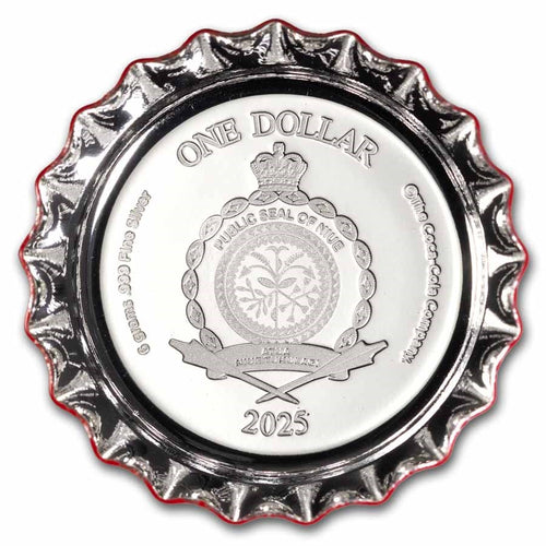 2025 Niue 6g Silver Coca-Cola® Bottle Cap – Box & COA
