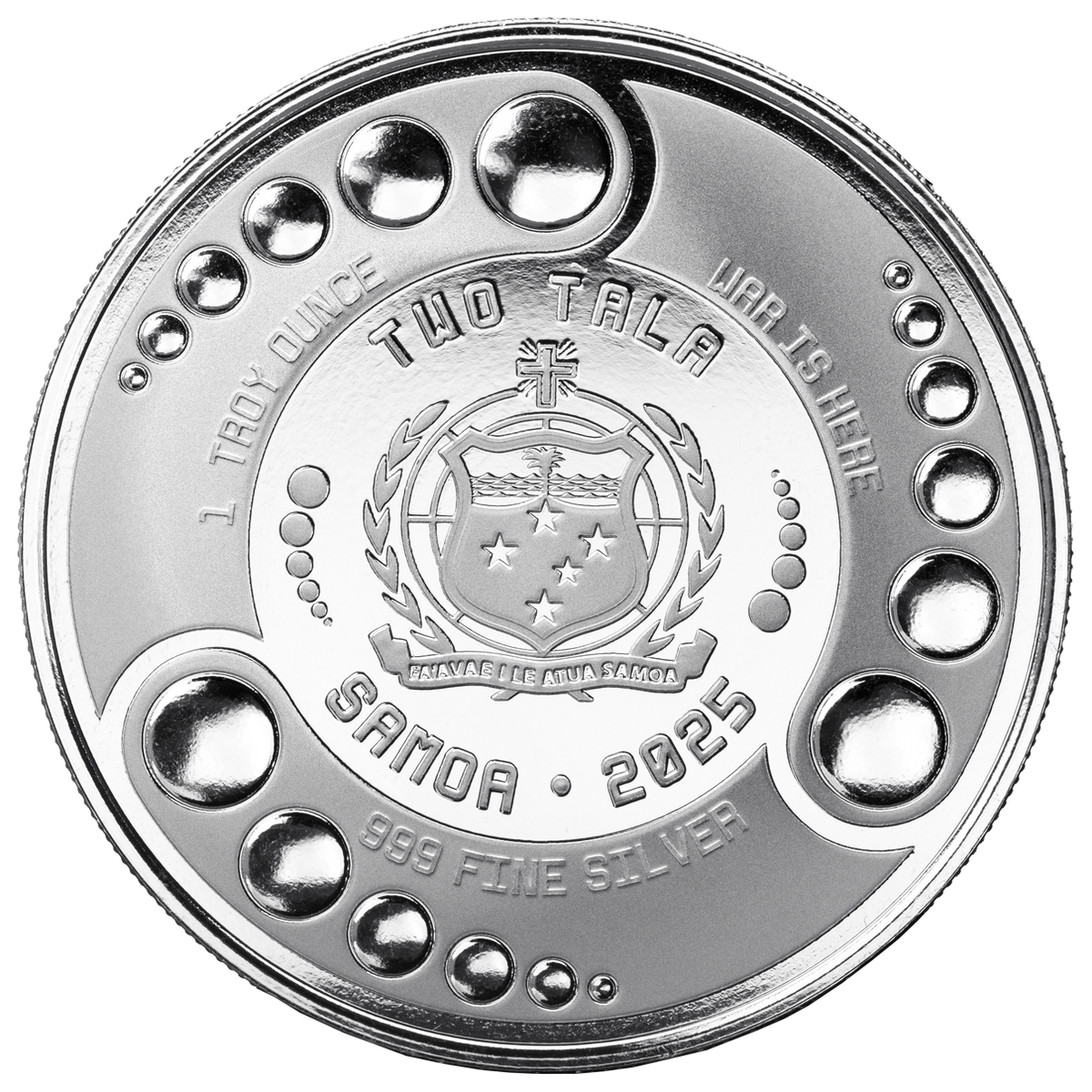 2025 Samoa Alien Architects 1 oz Silver Colorized Coin – Scottsdale Mint&nbsp;– Mintage 1,500