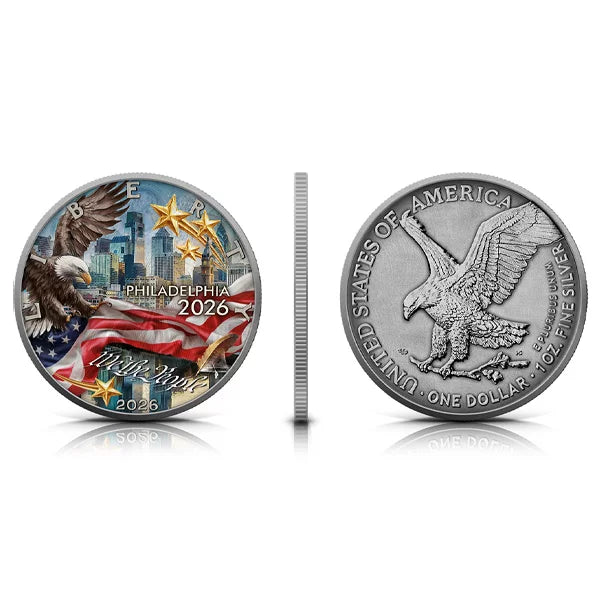 2026 American Silver Eagle – American Independence – Present