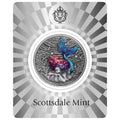2026 Samoa Mermaid Under the Sea – 1 oz Silver Antiqued Colorized Coin | Scottsdale Mint | Mintage 49