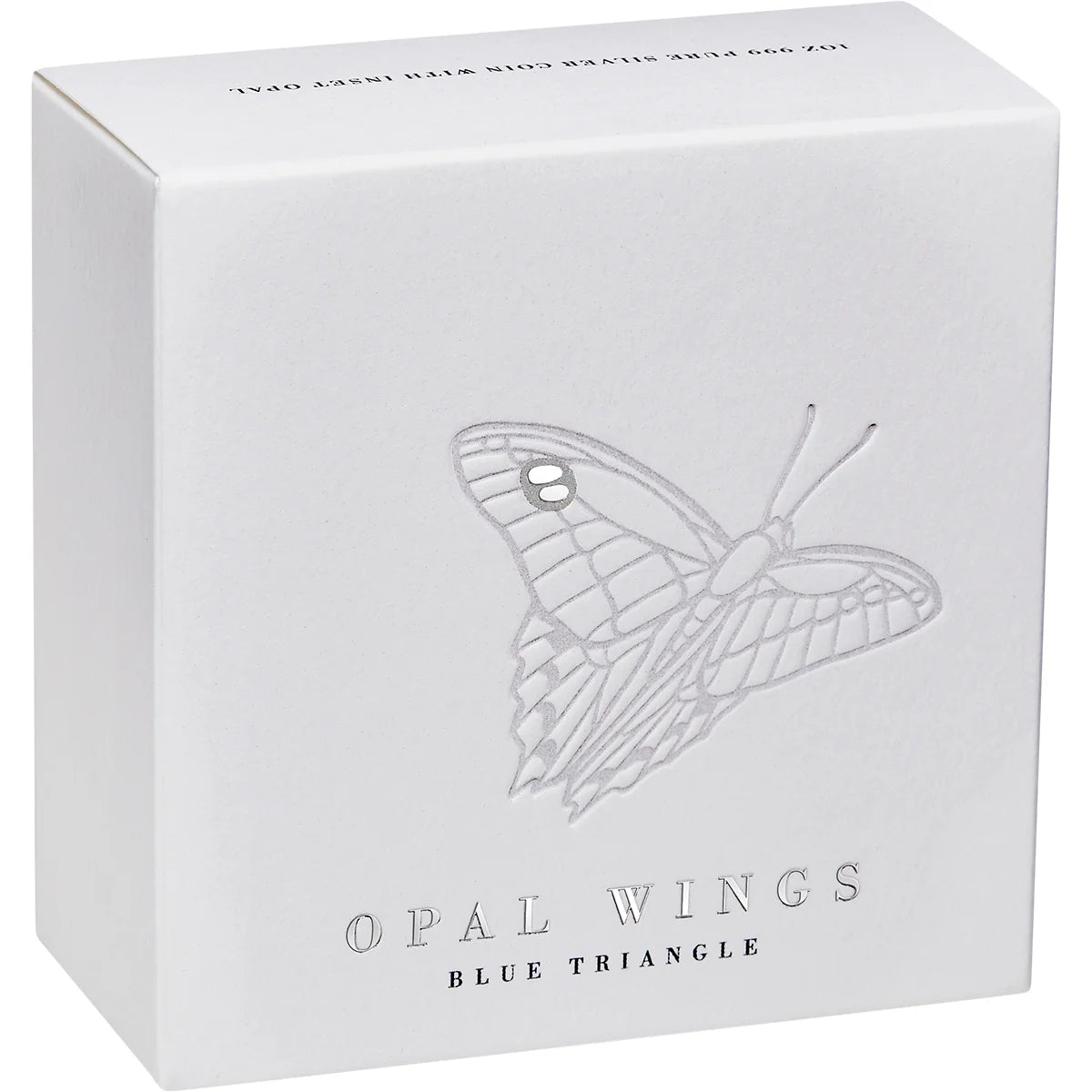 2026 Niue Australian Opal Wings – Blue Triangle 1 oz Silver Proof Coin with Opal Insert