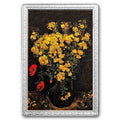 Poppy Flowers by Van Gogh – Catch Me If You Canvas 2026 1 oz Silver Coin