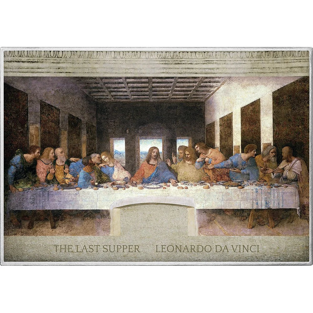 2026 Cameroon The Last Supper – Leonardo da Vinci 1 oz Silver Proof Coin – MINT XXI Art Gallery