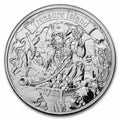 2026 Niue Treasure Island 1oz Silver BU Coin