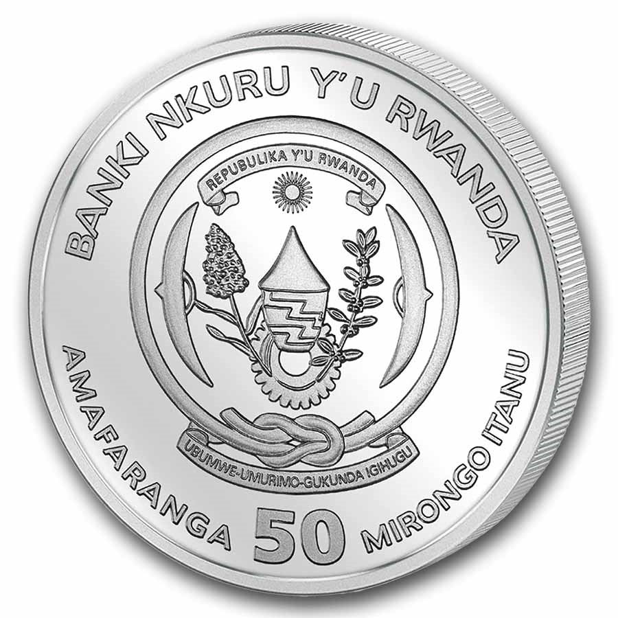 2026 Rwanda Nautical Ounce – 100 Years Kruzenshtern 1oz Silver Proof Coin