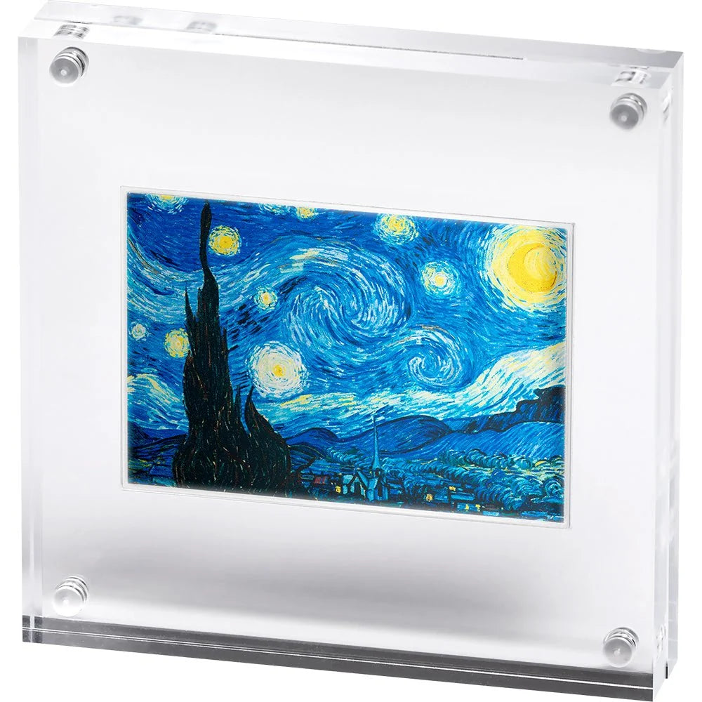 2026 Vincent van Gogh – Starry Night 1oz Silver Proof Coin | XXI Art Gallery