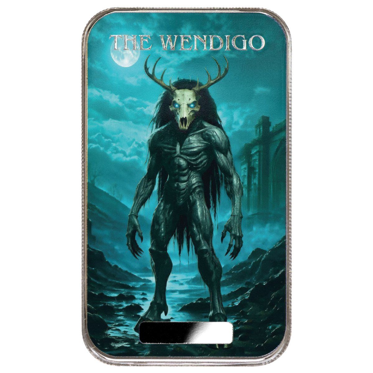 2026 Scottsdale Mint Monster Collection The Wendigo 1oz Silver Colorized Bar
