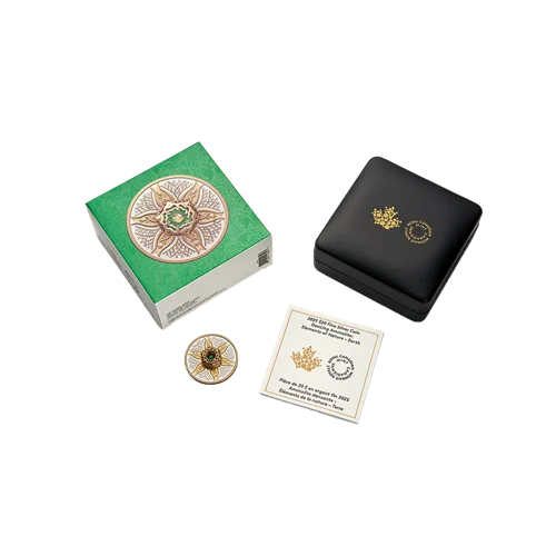 Dancing Ammolite: Elements of Nature – Earth 2025 $20 Fine Silver Proof Coin