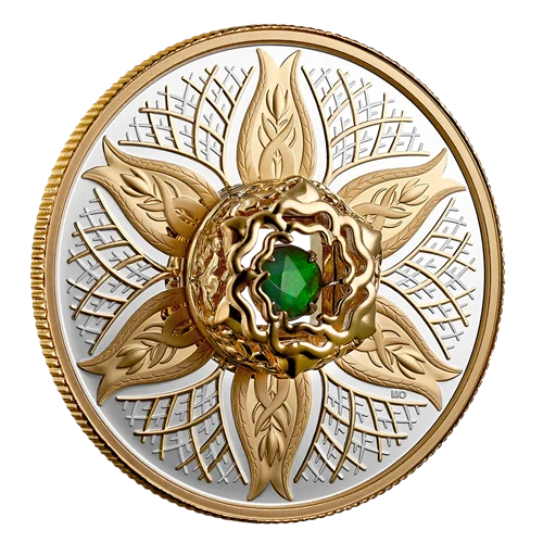 Dancing Ammolite: Elements of Nature – Earth 2025 $20 Fine Silver Proof Coin
