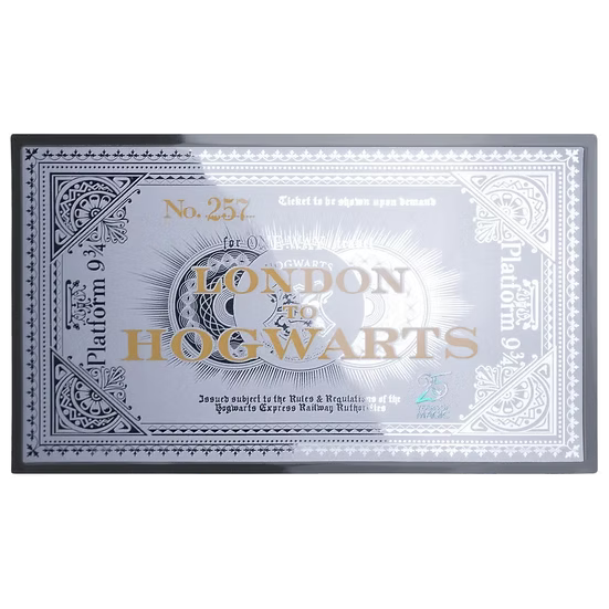 Harry Potter™ Hogwarts Express Ticket – 3g Silver Proof-Like Note