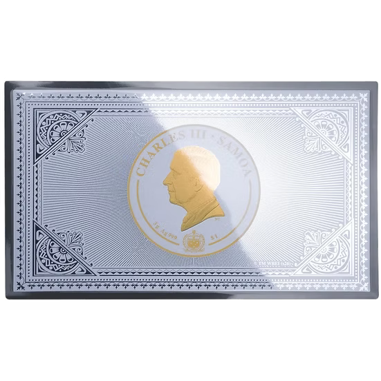 Harry Potter™ Hogwarts Express Ticket – 3g Silver Proof-Like Note