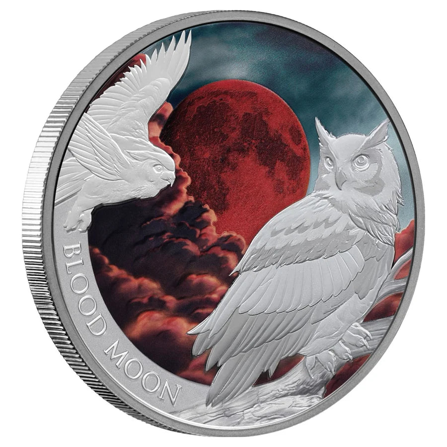 Blood Moon 2026 $1 1oz Silver Proof Coin