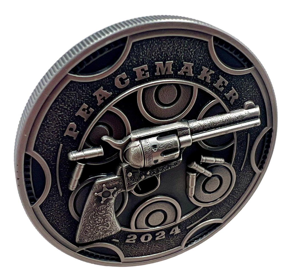2024 Cameroon Peacemaker UHR 1 oz Silver Coin – NGC MS 70 Bullet Label