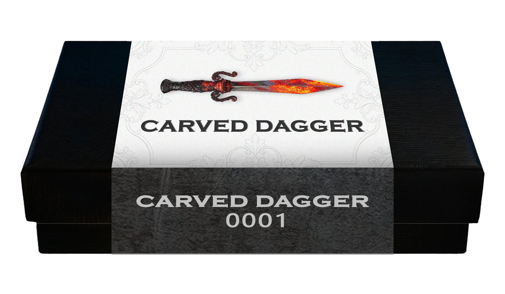 2026 Liberia Carved Dagger Shaped 10g Silver Coin | Limited Mintage 1,999