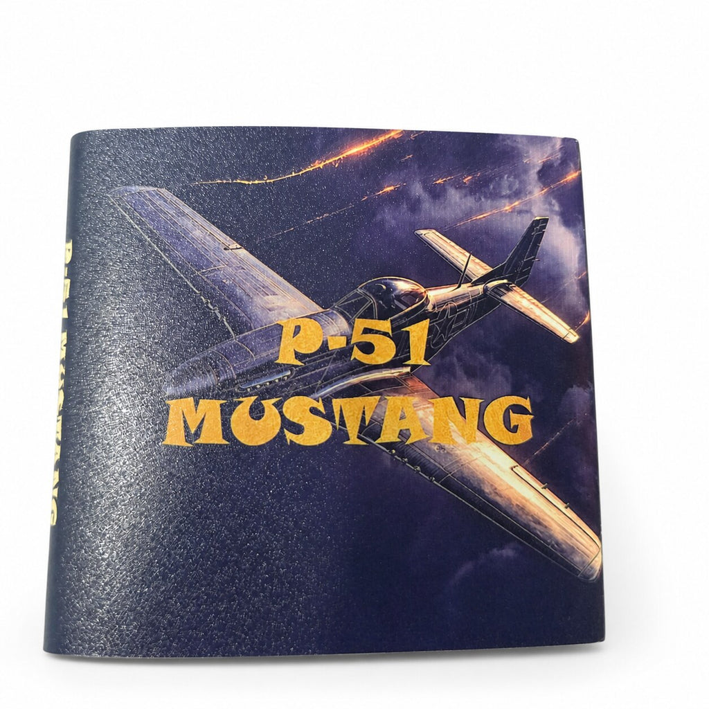 P-51 Mustang Shaped 1oz Copper Medal – WWII Fighter Aircraft Collectible