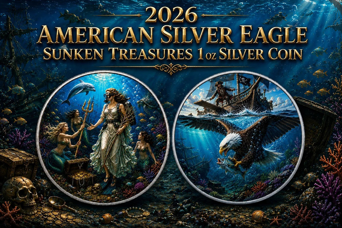 2026 U.S. Eagle – Sunken Treasures Edition 1 oz Silver Coin