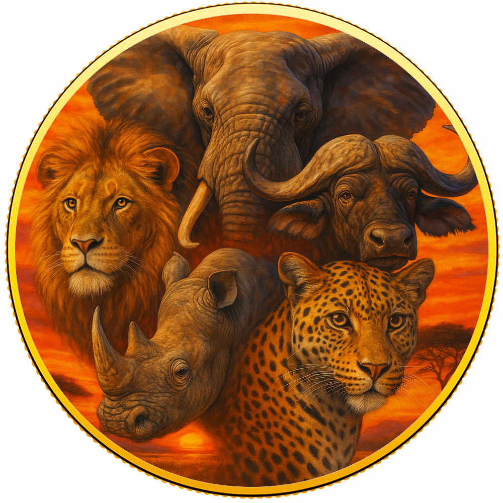 2024 MAMA LIBERTAD – Africa Wild Collection 1oz Silver Coin