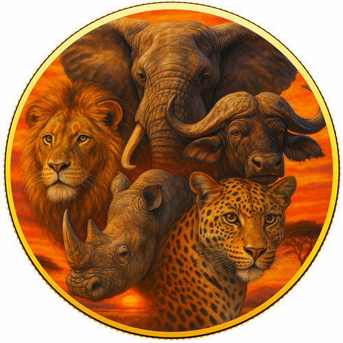 2024 MAMA LIBERTAD – Africa Wild Collection 1oz Silver Coin