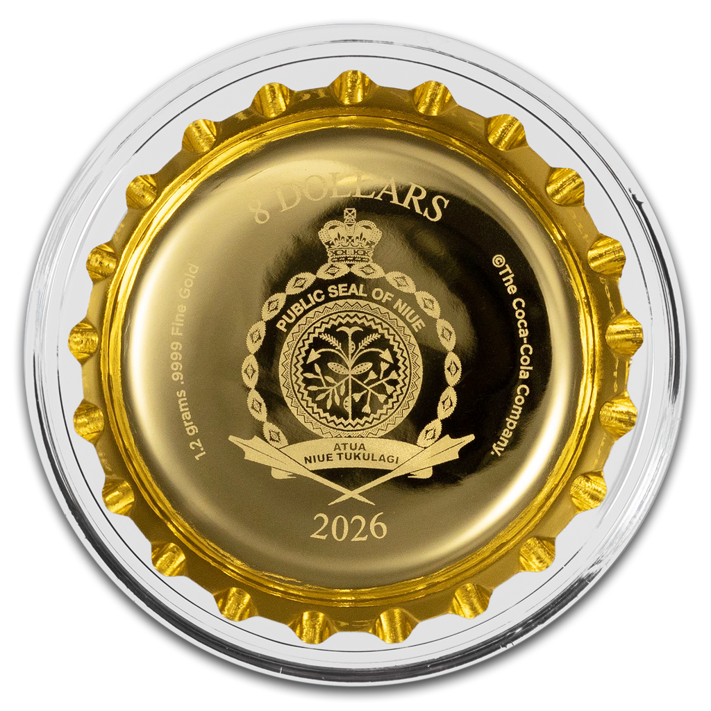 2026 Sprite 65th Anniversary Bottlecap 1.2g Gold Coin – PAMP Suisse