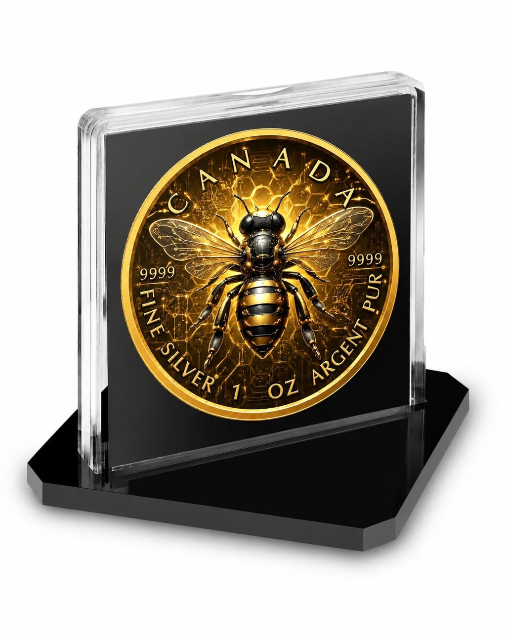 2026 Canada Maple Leaf The Golden Bee Edition 1oz Silver Coin