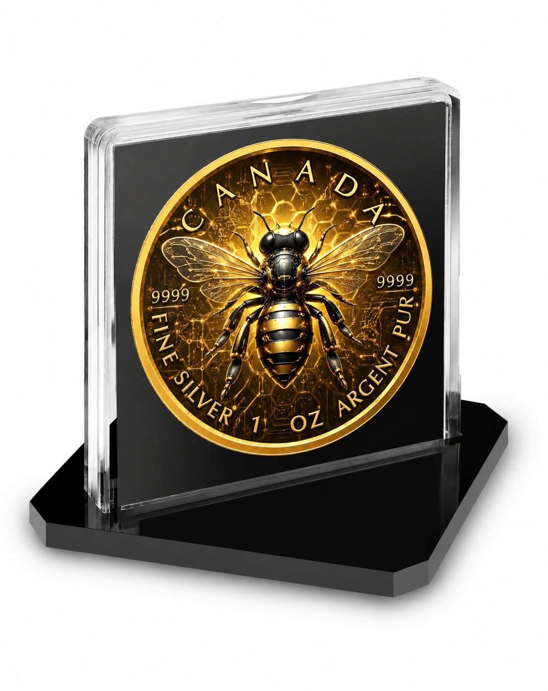 2026 Canada Maple Leaf The Golden Bee Edition 1oz Silver Coin