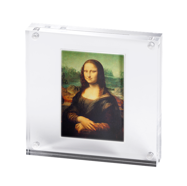 Mona Lisa – Leonardo da Vinci | 2027 1oz Silver Proof Coin – XXI Art Gallery