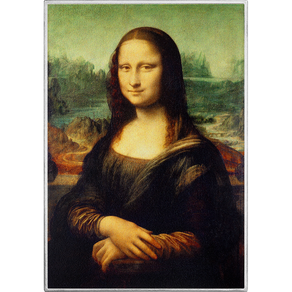 Mona Lisa – Leonardo da Vinci | 2027 1oz Silver Proof Coin – XXI Art Gallery
