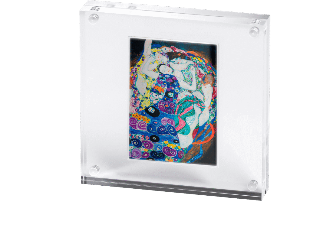 2027 Gustav Klimt – The Maiden 1oz Silver Proof Coin | XXI Art Gallery